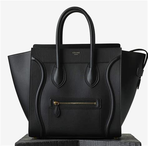 how big is your average celine bag|Celine luggage tote bag.